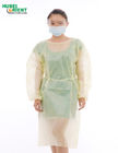 OEM Disposable SMS Non Woven Isolation Gown With Long Sleeves