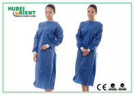 55G/M2 Disposable Surgical Isolation Gowns With Knitted Wrist