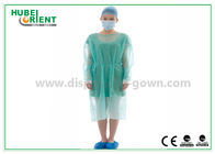 PP Nonwoven Waterproof  Isolation Gowns With Knitted Wrist