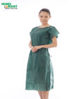 Disposable 45gsm Nonwoven Patient Isolation Gown Without Sleeves