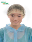Medical Nonwoven Bouffant Cap Head Cover Hair Covers Disposable Hat-Cap Hair Surgical Bouffant Cap With Single Elastic