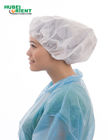 Surgical Disposable Headcover Net Nonwoven Bouffant Cap Blue