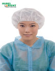 Nonwoven Disposable Round Headcover Bouffant Cap With Single Elastic