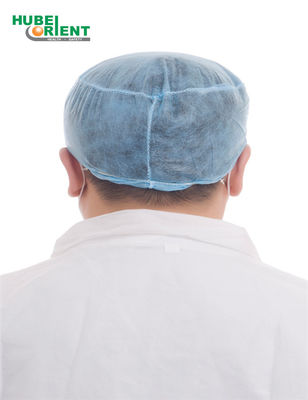 Disposable Non Woven PP/SMS Doctor Cap With Elastic At Back For Male