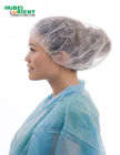 Protective PP Nonwoven Disposable Bouffant Caps For Doctor