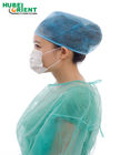 Lightweight Disposable 2 Ply Nonwoven Face Mask For Cleanroom