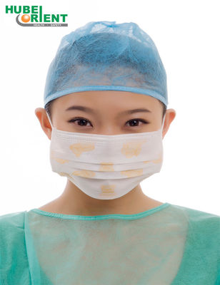 Breathable One Time Use Odorless Meltblown Nonwoven Face Mask With Earloop