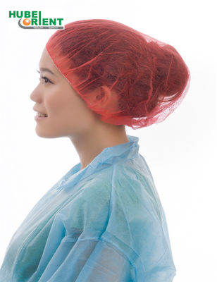 Disposable Polypropylene Non Woven Surgical Bouffant Cap For Cleanroom