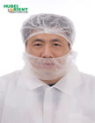 18 Inch Single Elastic 12gsm Nonwoven Disposable Mob Cap With Beard Cover