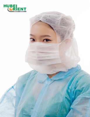 OEM Nonwoven Disposable Hood Cap For Cleanroom