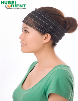 ISO9001 Disposable Stretchable Nonwoven Elastic Hair Wrap For Salon