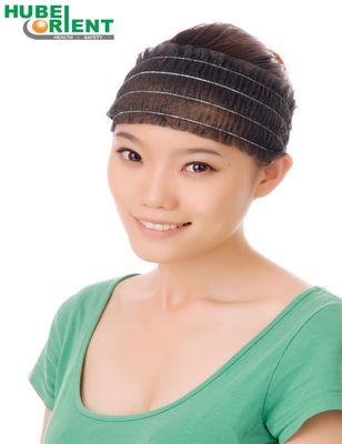 ISO9001 Disposable Stretchable Nonwoven Elastic Hair Wrap For Salon