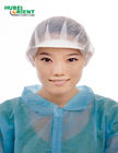 Waterproof Disposable Head Cap , Plastic Shower Caps Disposable For Hotel And Beauty Center