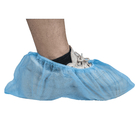 Blue White Green Color Breathable Disposable Non-Woven Shoe Cover for keep clean