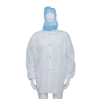 OEM Disposable Lab Coats S - 5XL With Snap Closure