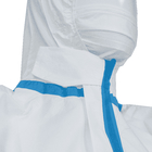 Blue Tape Disposable Coverall Prevent Splash And Bacteria In Clean Environment