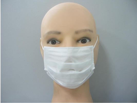 Type I / II / IIR Disposable Kids Face Mask 14.5x9.5cm For Hospital / Clinic / Dental