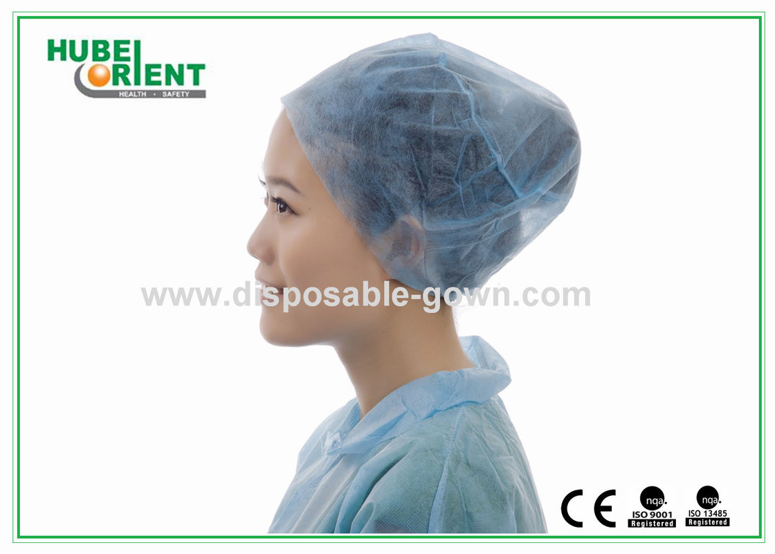 Polypropylene Disposable Head Cover With Elastic Closure