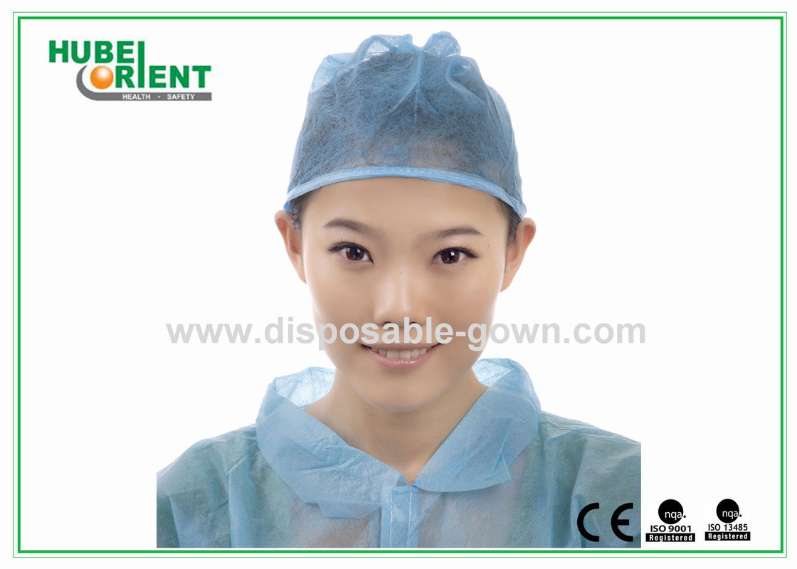Free Size 30g/M2 Tie On SMS Disposable Doctor Cap