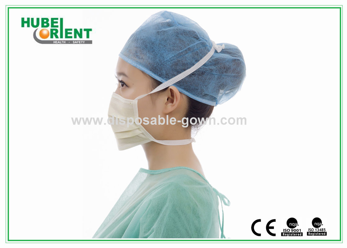 Non Sterilized PP Non Woven Disposable Face Mask / Nose Mask For Daily Protection