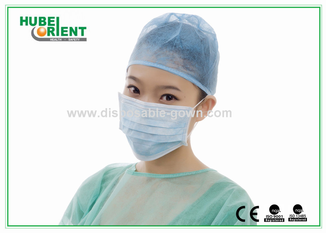Single Use Medical Nonwoven Earloop Face Mask For Hospital