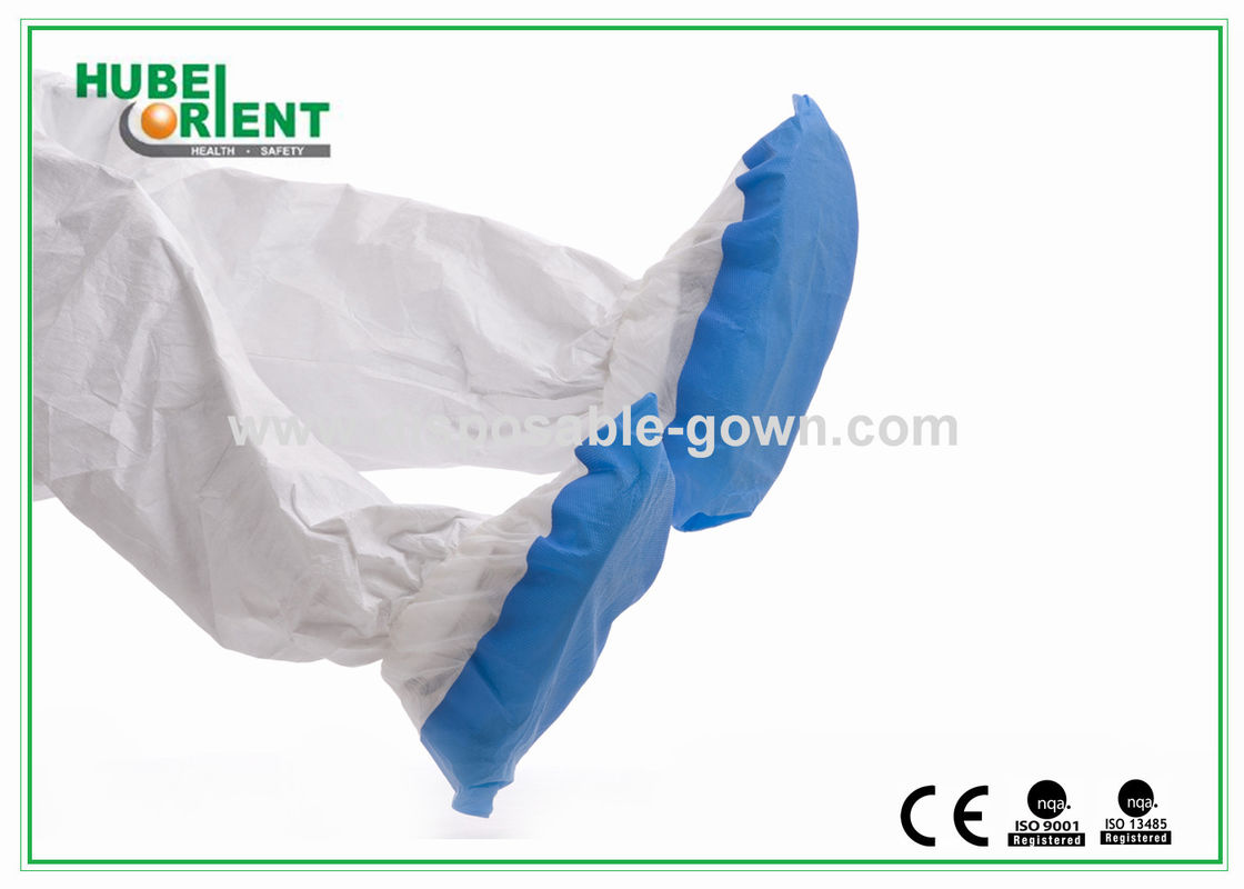 PP CPE Medical Disposable Shoe Cover Anti Bacterial For Clinic