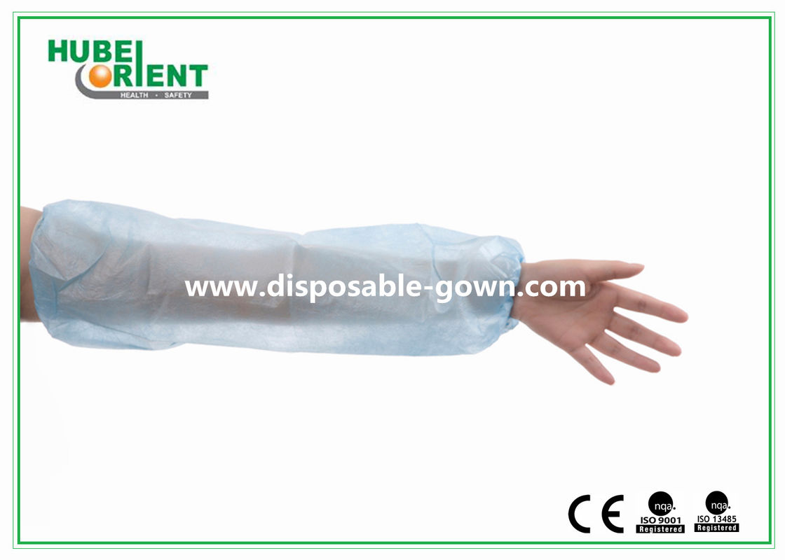 Light-Weight White PP+PE waterproof Disposable Arm Covers For Household