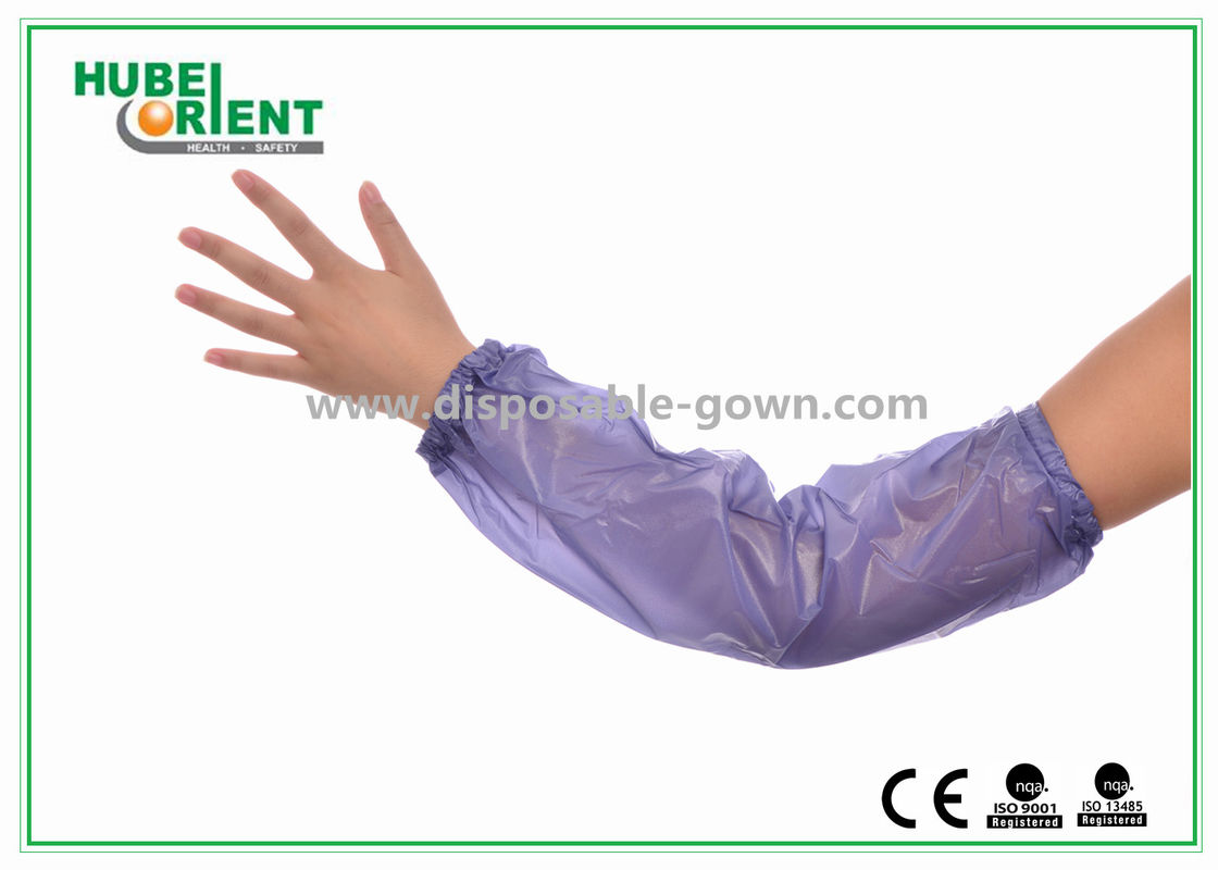 Heat Resistant Long PVC Disposable Sleeve Protectors Breatheable