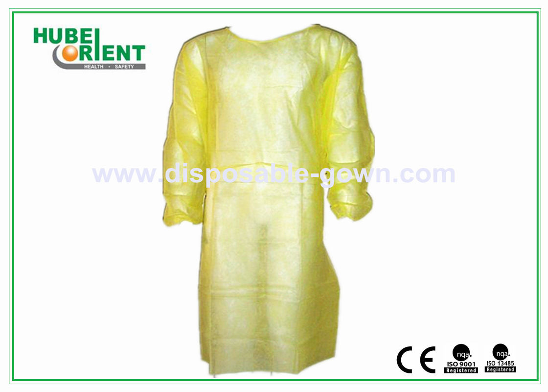 CE MDR Nonwoven Disposable Medical Isolation Gown For Hospital