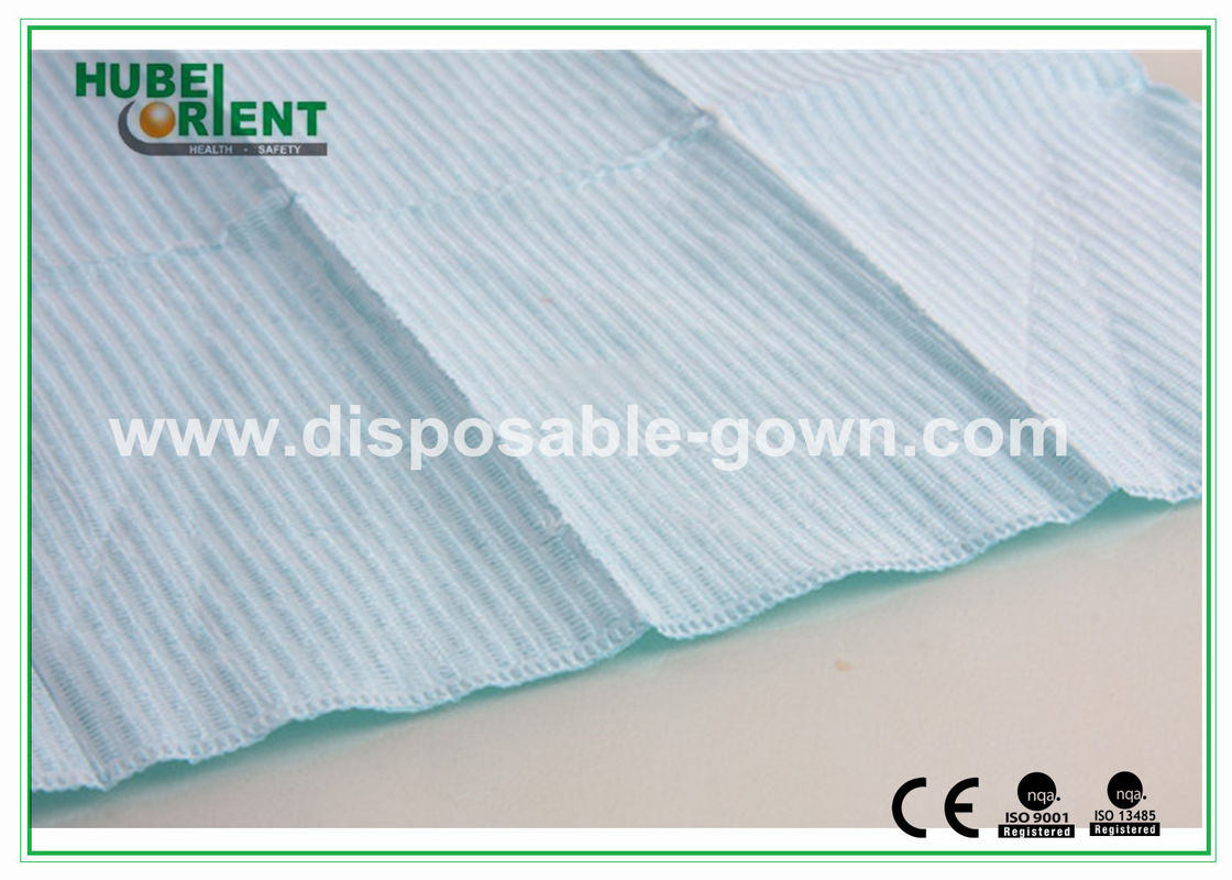 Disposable Dental Bibs Hospital Disposable Products Paper Bibs For Adults , 39*68cm