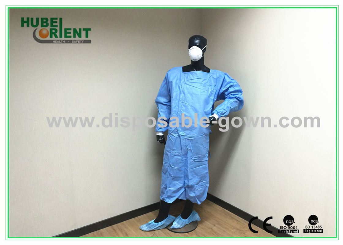 Anti Apray Non Textile Disposable Medical Protective Clothing/disposable use surgical gown