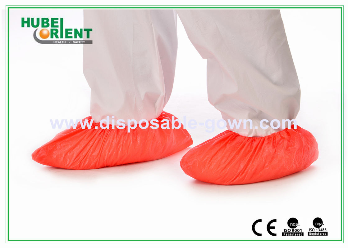 Lightweight Single Use CPE Shoe Cover For Food Industry