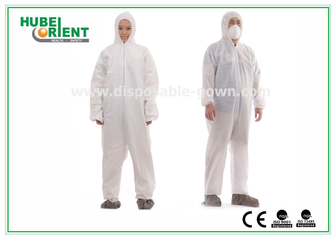 SMS Microporous Medical Coveralls For Hospital