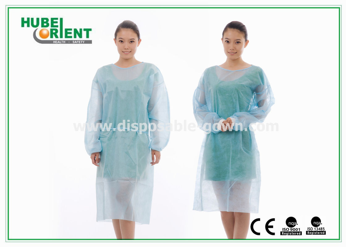 Personal Protection Disposable Nonwoven Isolation Gown For Hospital