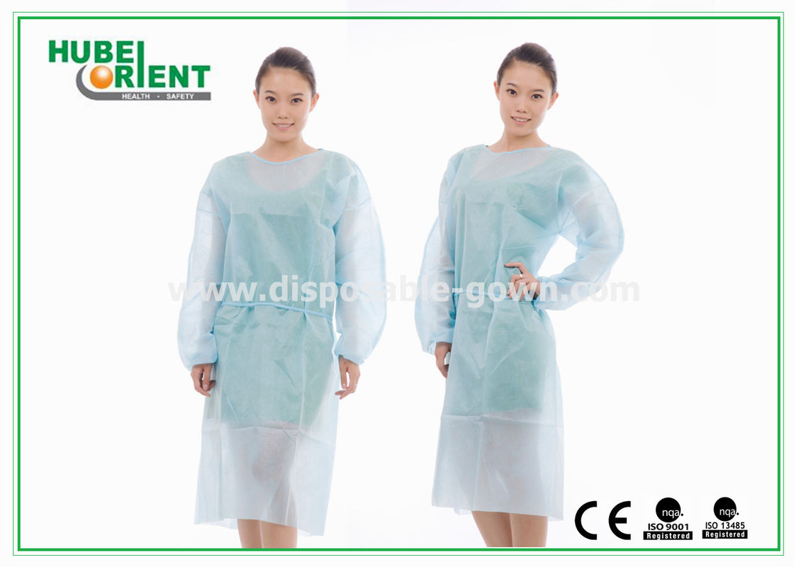 SMS Disposable Medical Isolation Gown With Long Sleeves