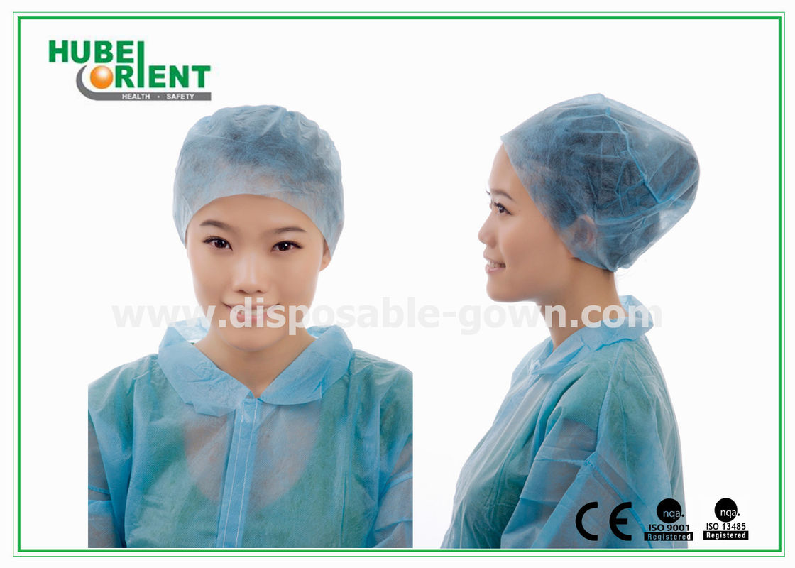 Doctor Use Disposable Head Cap/For Male Disposable Surgical Caps Elastic At Back