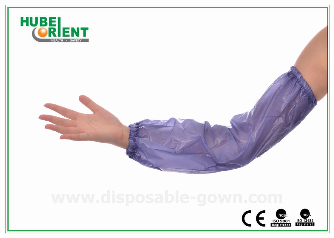Eco friendly disposable plastic arm sleeves Working Kitchen PE Safety