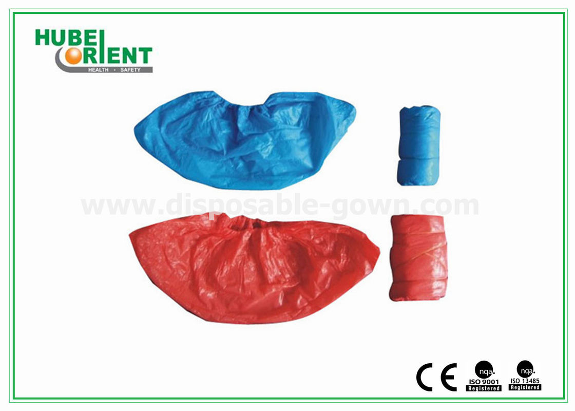 Free Inch Disposable Use CPE Shoe Cover For Keep Clean With Various Color