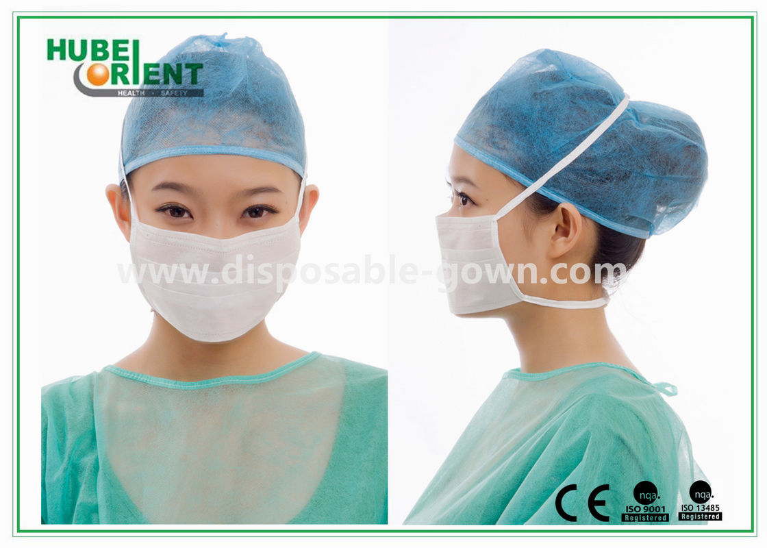 17.5x9.5cm Polypropylene Meltblown Tie On Medical Face Mask