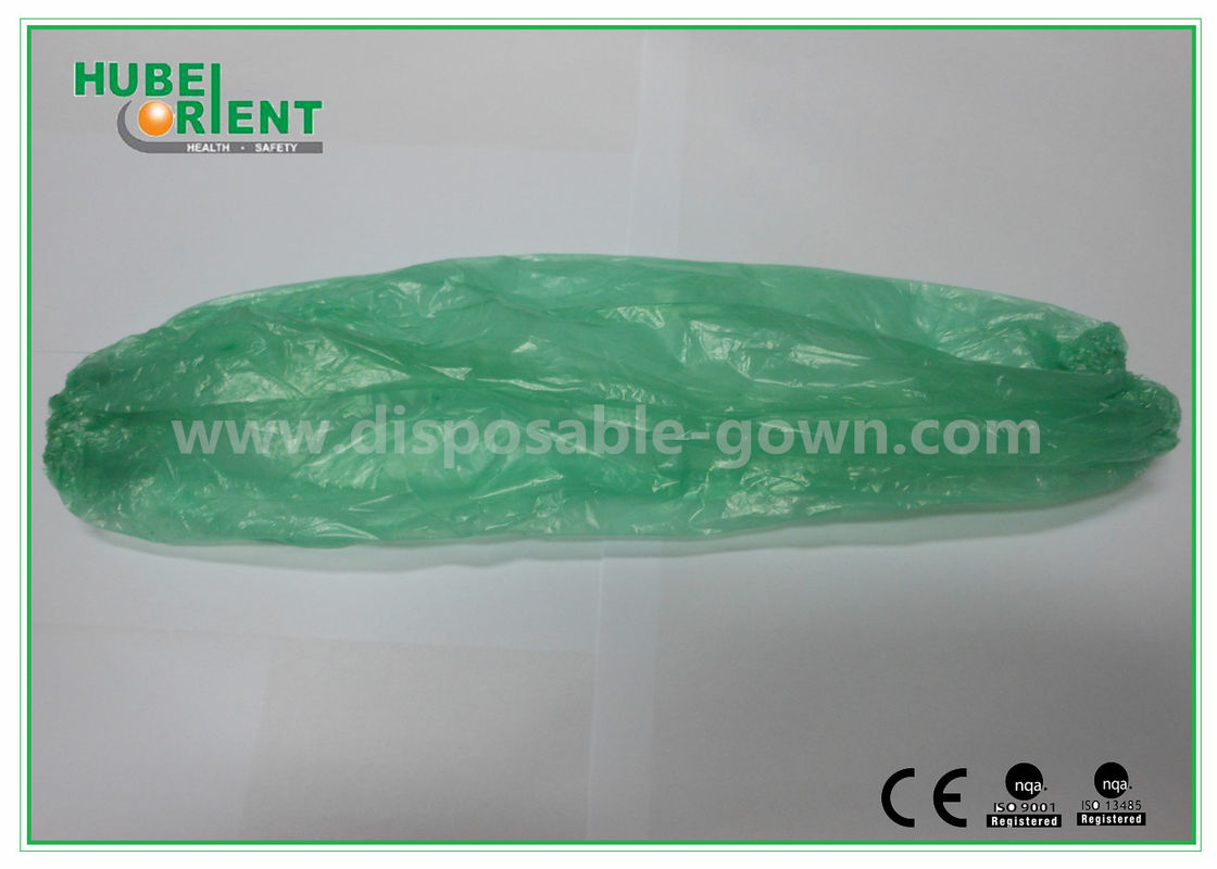 Oil-Proof Disposable Plastic Arm Sleeves Flexible With Polyethene Material Approved MDR CE