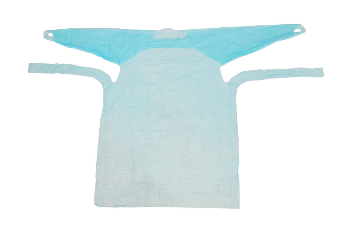 Harmless Disposable CPE Protective Gown 120*190cm 135*205cm