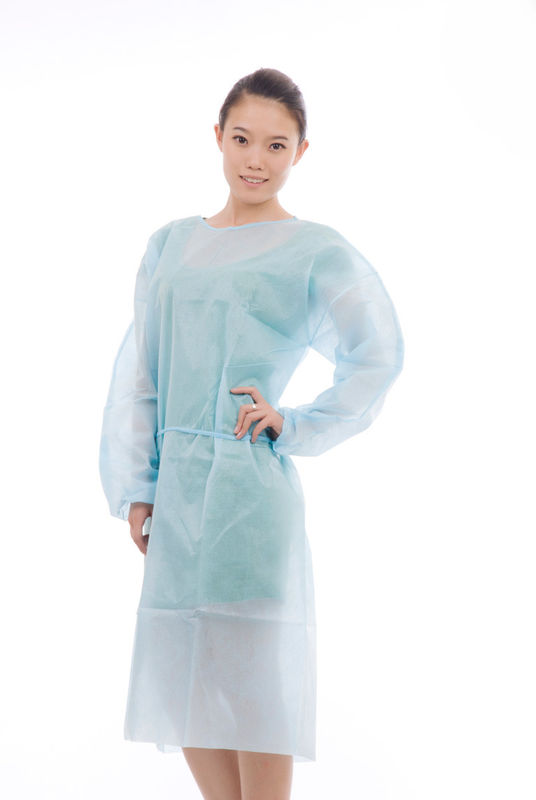 Personal Protective Nonwoven SMS Disposable  Isolation Gowns