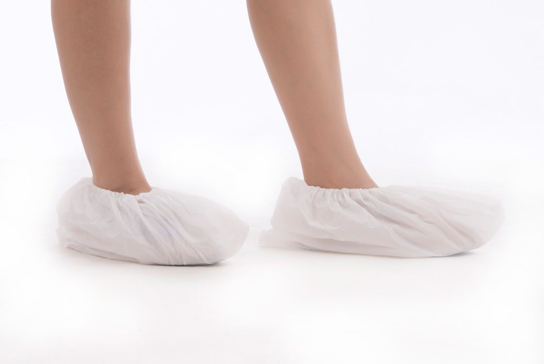 Waterproof Disposable CPE Shoe Covers Free Size