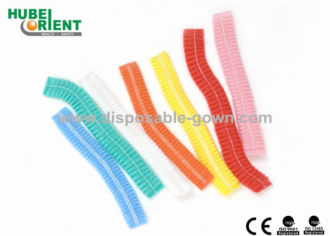 Single Use Nonwoven Medical Mob Cap With Double Elastic