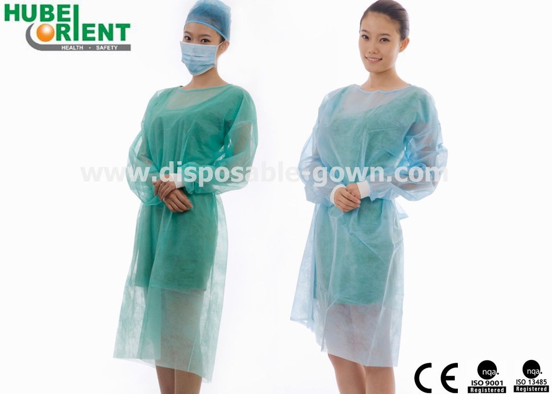 Anti Splash SMS Medical Isolation Gown ISO13485 For Hospital