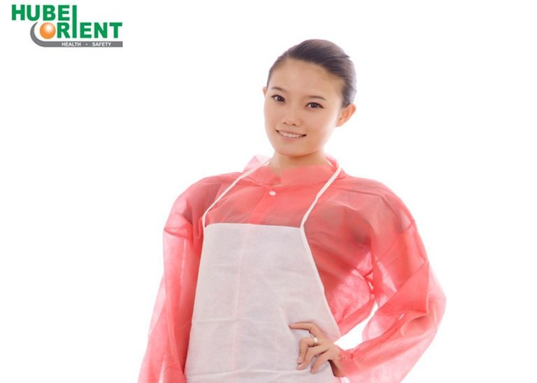 70x80cm Polypropylene Disposable Apron Without Sleeves