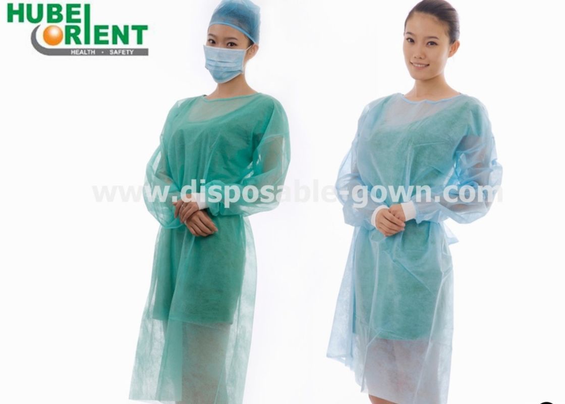 SMS Polypropylene Disposable Medical Isolation Gown For Personal Protection