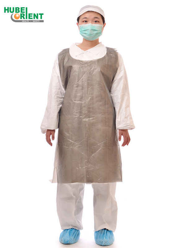 Polyethylene Disposable Hospital Odorless Apron Without Sleeves