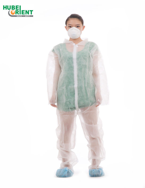 SMS Non woven Protective Clothing Suit Disposable Medical Protective Coverall For Surgical Staff