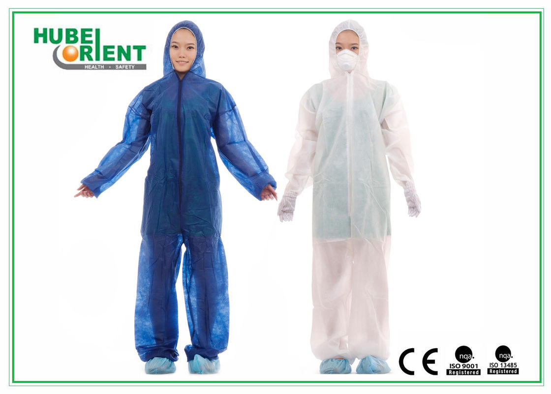 Anti Dust 25gsm Polypropylene Disposable Medical Protective Coverall